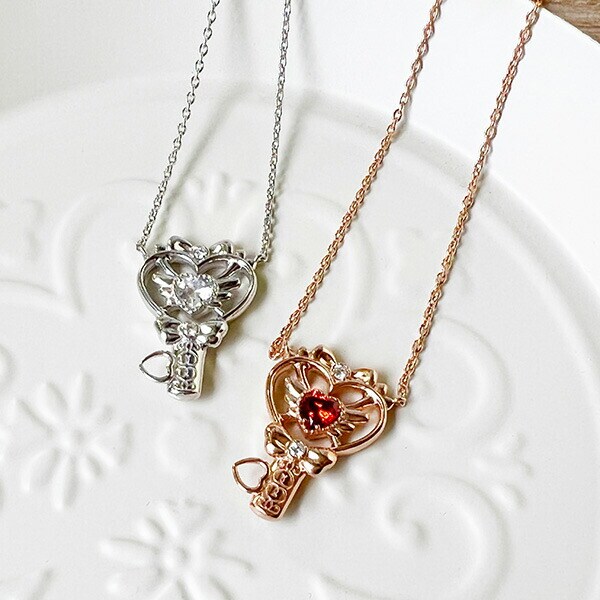 SWIMMER ジュエリー ピンクゴールド ダイヤモンド スイマー ネックレス