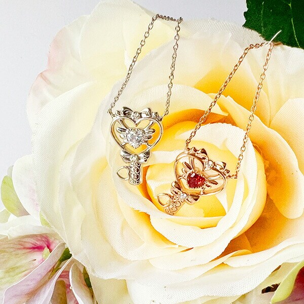 SWIMMER ジュエリー ピンクゴールド ダイヤモンド スイマー ネックレス