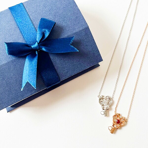 SWIMMER ジュエリー ピンクゴールド ダイヤモンド スイマー ネックレス