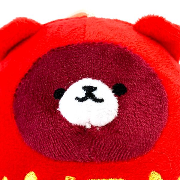 ぬいぐるみ だるまベア グリーン パーフェクトワールド オリジナル マスコット クマ