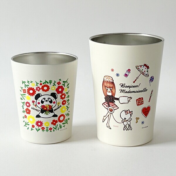 内藤ルネ 2wayステンレスタンブラー S マグ 保温保冷 結露防止 290ml