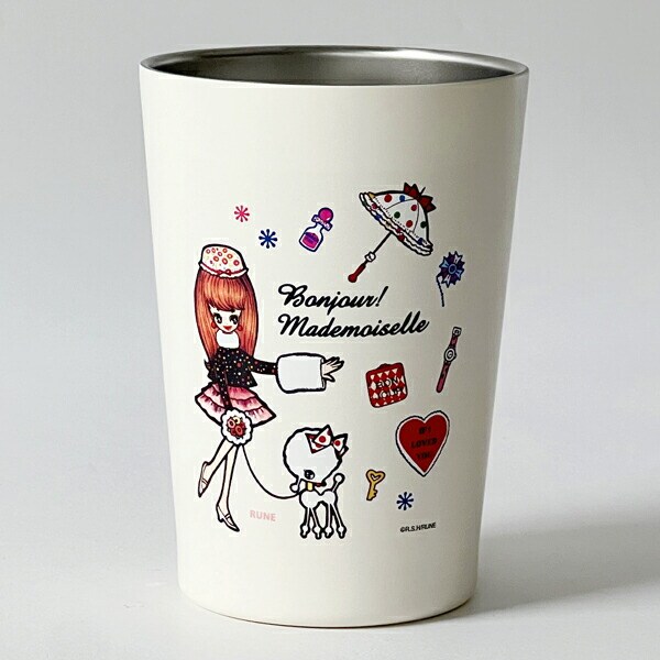 内藤ルネ 2wayステンレスタンブラー M マグ 保温保冷 結露防止 450ml