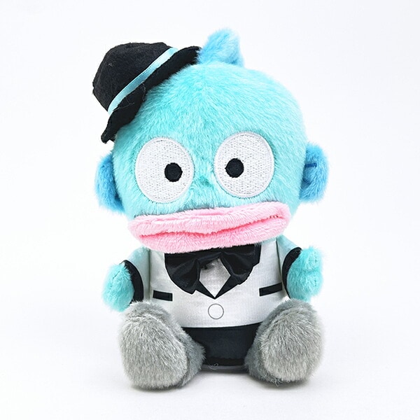 サンリオ ハンギョドン マネしておしゃべりぬいぐるみ(S) (タクシードVer.) Sanrio