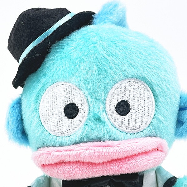 サンリオ ハンギョドン マネしておしゃべりぬいぐるみ(S) (タクシードVer.) Sanrio