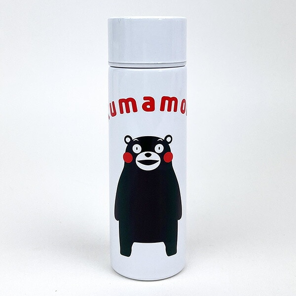 くまモン Kumamon ステンレスミニボトル ホワイト 水筒 キッチン ランチ