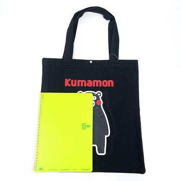 くまモン Kumamon トートバッグ ブラック