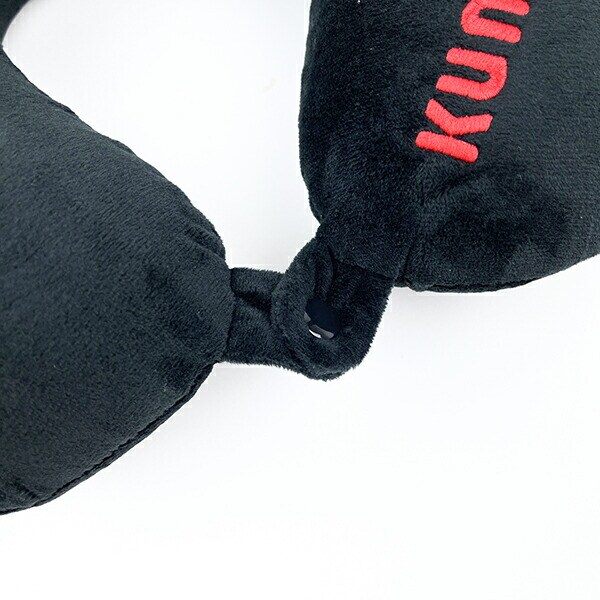 くまモン ネックピロー 枕 旅行 （ブラック）