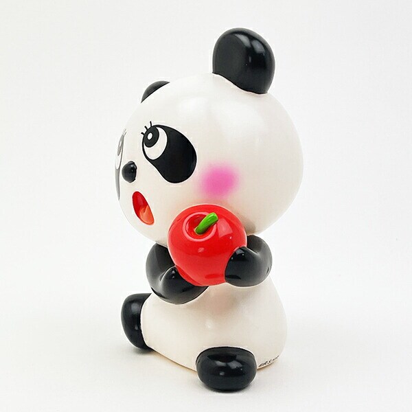 内藤ルネ ルネパンダ ちょきんばこ 赤りんご 貯金箱