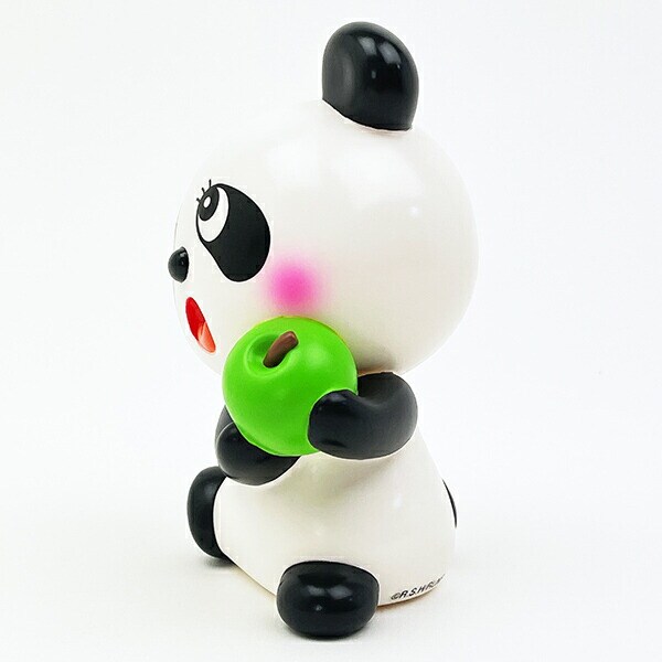 内藤ルネ ルネパンダ ちょきんばこ 青りんご 貯金箱