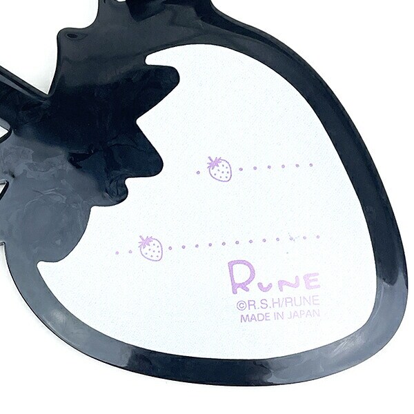 内藤ルネ いちご ラバーラゲッジタグ トラベル 日本製