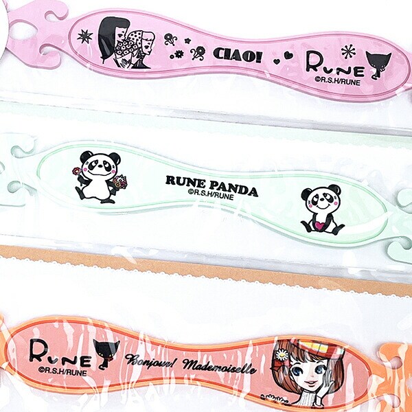 内藤ルネ ルネパンダ ラバーマスクバンド (グリーン)  日本製