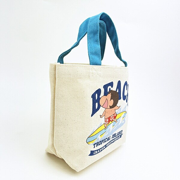 クレヨンしんちゃん サーファーしんちゃん ミニトートバッグ 日焼け