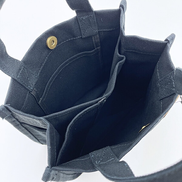 スヌーピー 仕切りランチトートバッグ ブラック SNOOPY