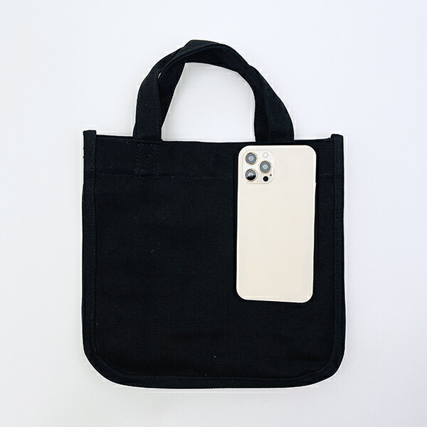 スヌーピー 仕切りランチトートバッグ ブラック SNOOPY