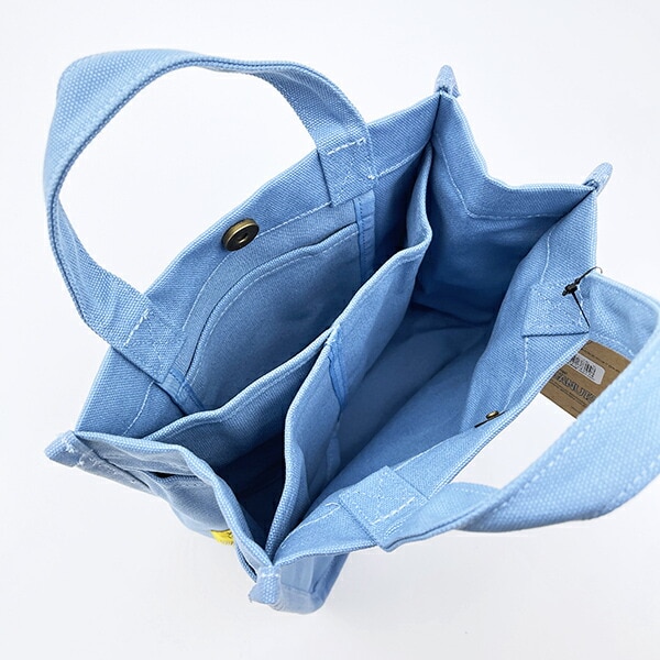 スヌーピー 仕切りランチトートバッグ ブルー SNOOPY