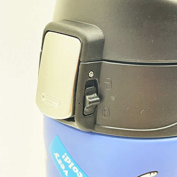 スヌーピー ワンプッシュボトル ブルー ランチ 水筒 SNOOPY