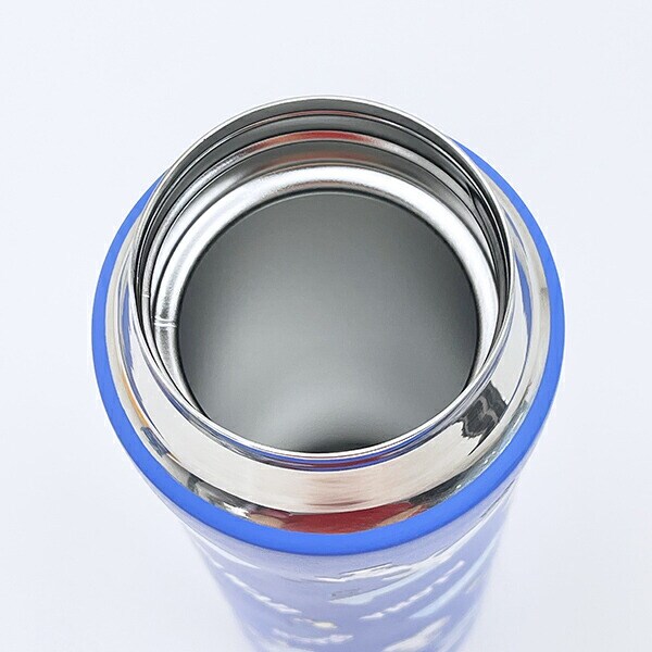 スヌーピー ワンプッシュボトル ブルー ランチ 水筒 SNOOPY