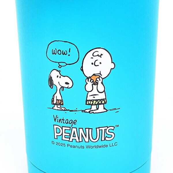 スヌーピー ワンプッシュボトル ターコイズ サーフ 水筒 ランチ SNOOPY