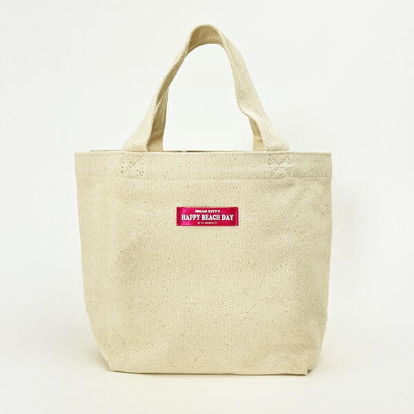 サンリオ ハローキティ 日焼け キティ ミニランチバッグ アイボリー Sanrio