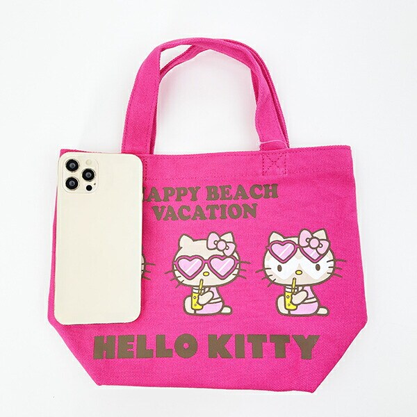 サンリオ ハローキティ 日焼け キティ ミニランチバッグ ピンク Sanrio
