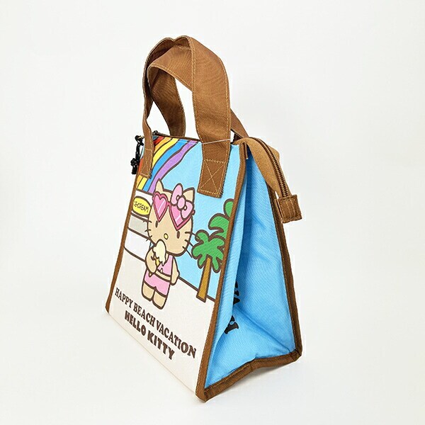 サンリオ ハローキティ 日焼け キティ 三角マチ保冷バッグ アイス ランチ Sanrio