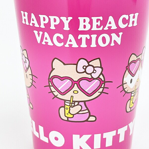 サンリオ ハローキティ 日焼け キティ ステンレンタンブラー 水筒 ランチ ジュース Sanrio