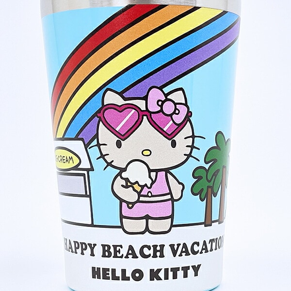 サンリオ 日焼け キティ ステンレスタンブラー アイス コップ Sanrio