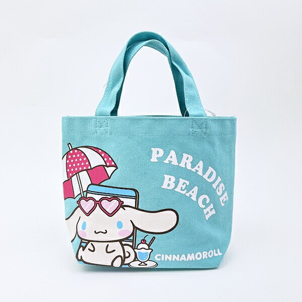サンリオ 日焼け シナモロール ミニランチバッグ シナモン Sanrio