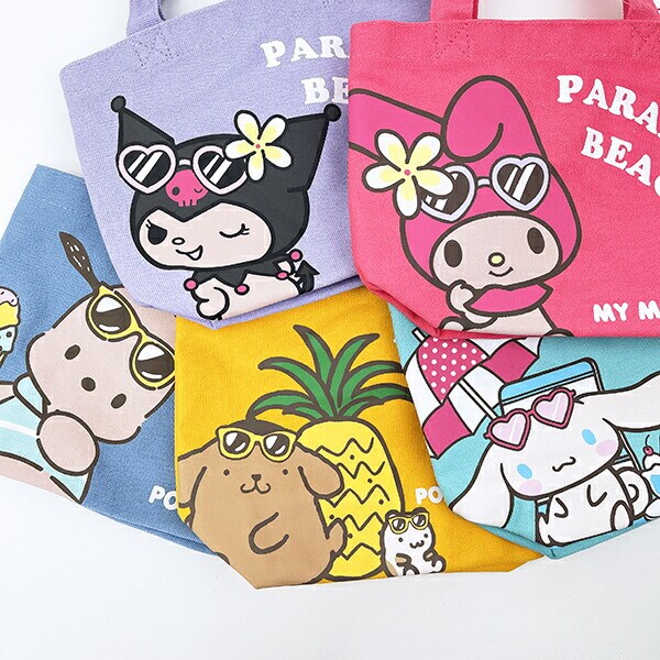 サンリオ 日焼け シナモロール ミニランチバッグ シナモン Sanrio