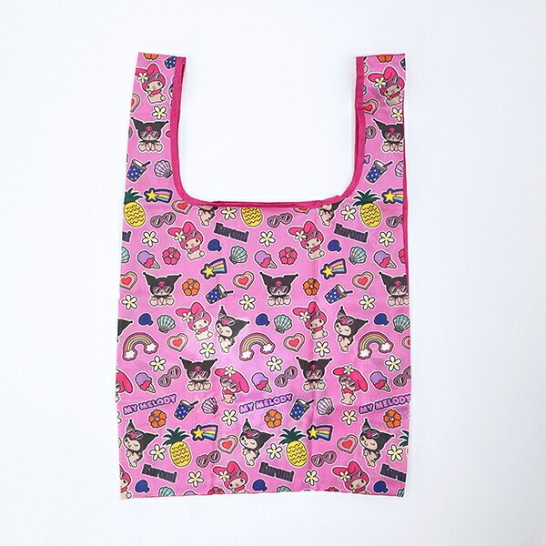 サンリオ 日焼け マイメロディ＆クロミ エコバッグ(M) Sanrio