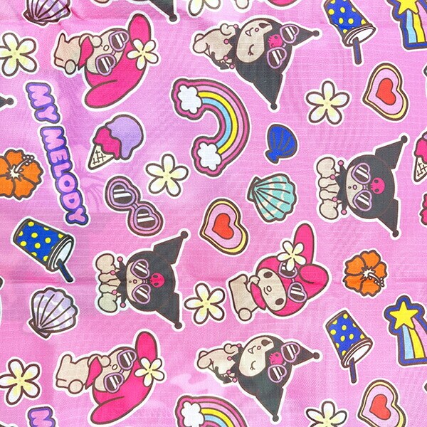 サンリオ 日焼け マイメロディ＆クロミ エコバッグ(M) Sanrio