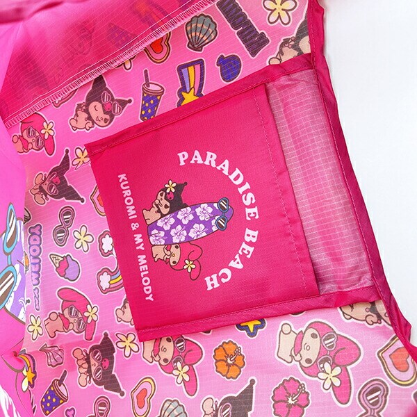 サンリオ 日焼け マイメロディ＆クロミ エコバッグ(M) Sanrio