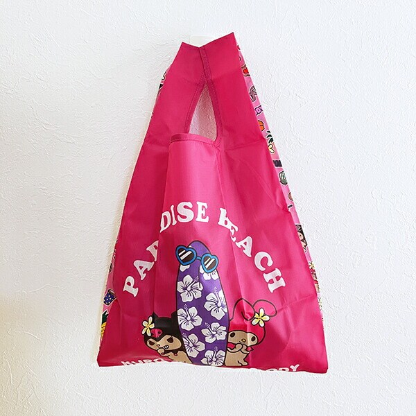 サンリオ 日焼け マイメロディ＆クロミ エコバッグ(M) Sanrio