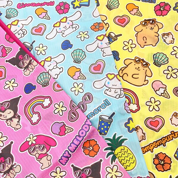 サンリオ 日焼け シナモロール エコバッグ(M) シナモン Sanrio