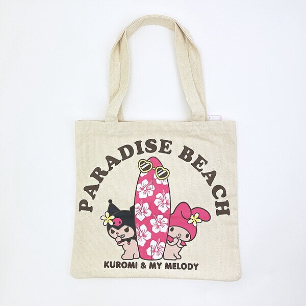 サンリオ 日焼け マイメロディ&クロミ A4トートバッグ Sanrio