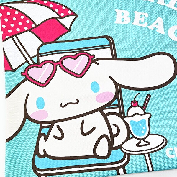 サンリオ 日焼け シナモロール A4トートバッグ シナモン Sanrio