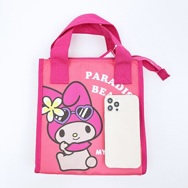 サンリオ 日焼け マイメロディ 三角マチ保冷バッグ ランチ Sanrio
