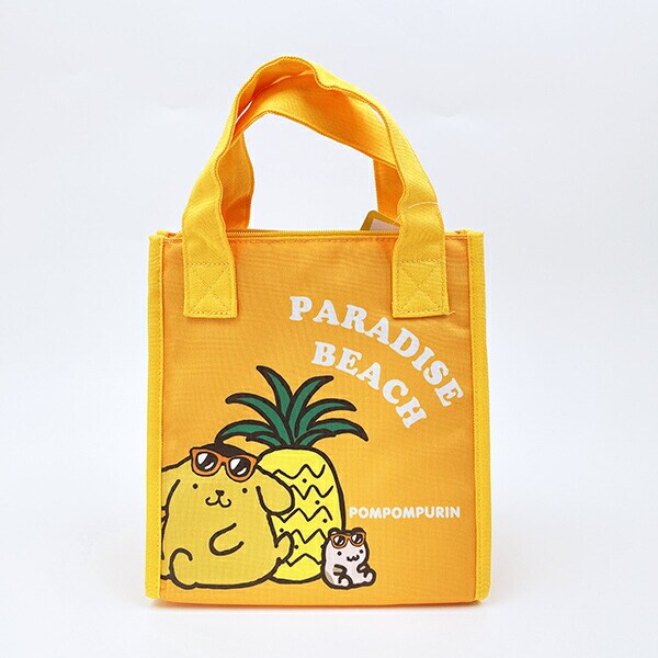 サンリオ 日焼け ポムポムプリン 三角マチ保冷バッグ ランチ Sanrio