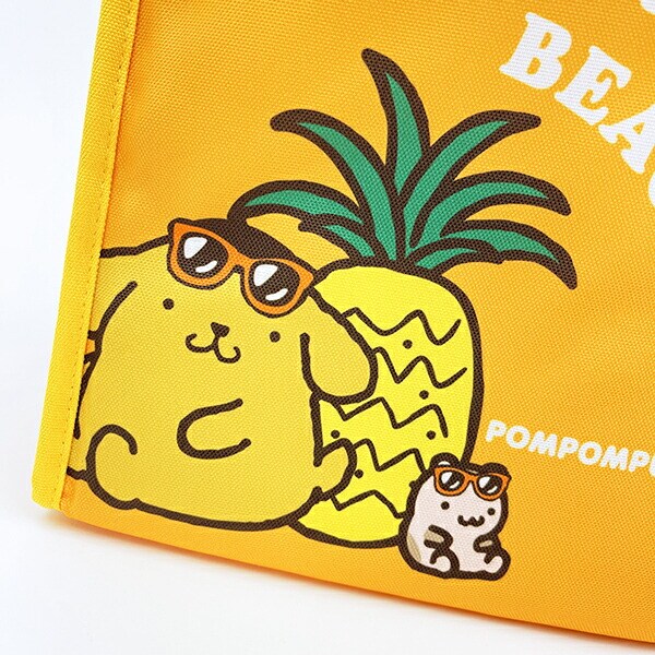 サンリオ 日焼け ポムポムプリン 三角マチ保冷バッグ ランチ Sanrio