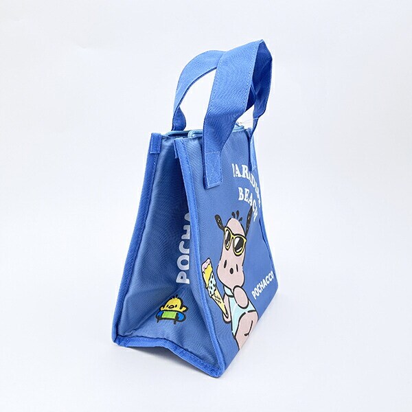 サンリオ 日焼け ポチャッコ 三角マチ保冷バッグ ランチ Sanrio