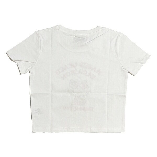 サンリオ 日焼け キティ クロップド半袖Tシャツ(S) ホワイト アパレル Sanrio