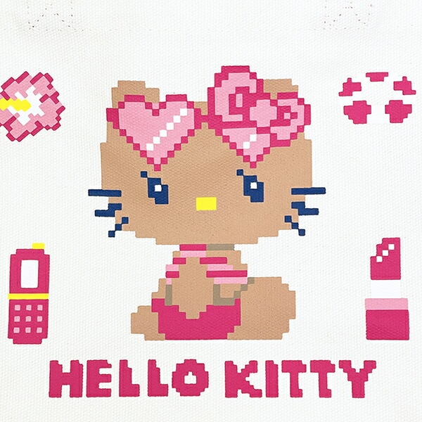 サンリオ 日焼けキティ ミニランチバッグ ドット (ビキニ) Sanrio