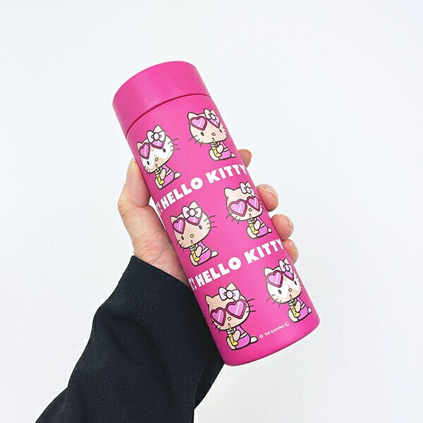 サンリオ 日焼けキティ ステンレスボトル ランチ (ピンク) 水筒 Sanrio