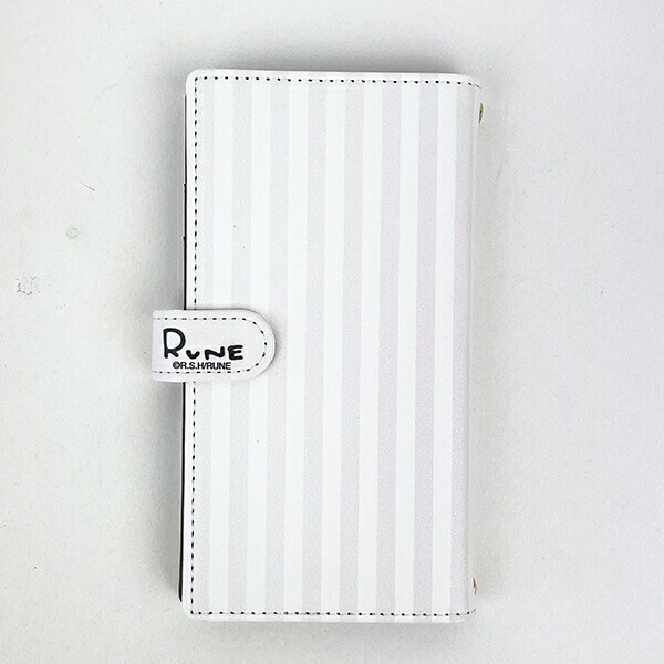 内藤ルネ ガールベレー帽 多機種対応マルチ手帳ケース スマホ用品 iPhone Android Rune