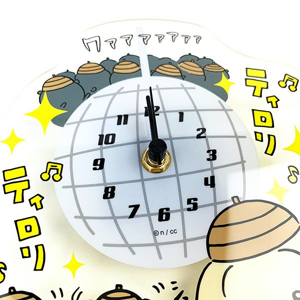 ちいかわ アクリル時計(あったんだ…こういう世界…) なんかちいさくてかわいい 壁掛け時計