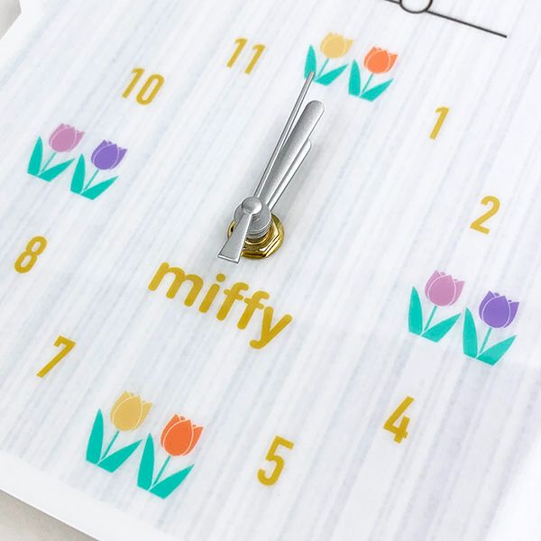 ミッフィー アクリル時計 ハウス 時計 掛け時計 インテリア ギフト