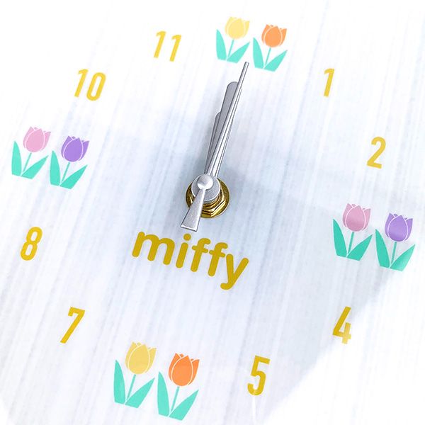 ミッフィー アクリル時計 スクエア 時計 掛け時計 インテリア ギフト