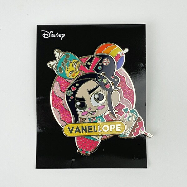 ディズニー シュガーラッシュ ヴァネロペ コレクションピンバッジ Disney