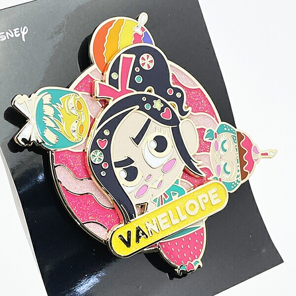 ディズニー シュガーラッシュ ヴァネロペ コレクションピンバッジ Disney