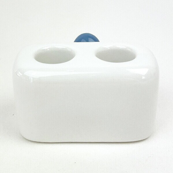 モフサンド mofusand サメにゃん フィギュア付き歯ブラシスタンド ダブル 洗面用品 歯磨き ホワイト